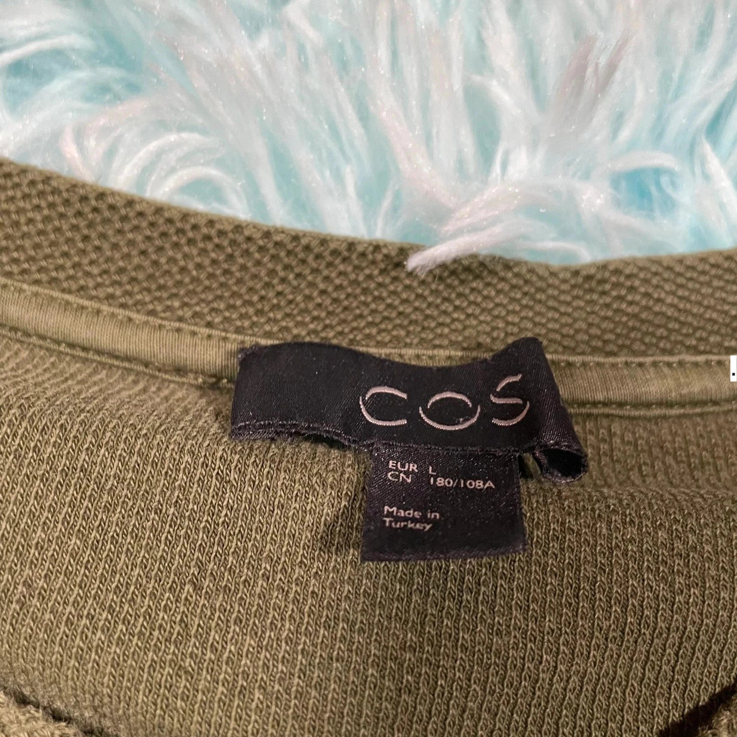 Khaki Cos Sweatshirt Blank - Large