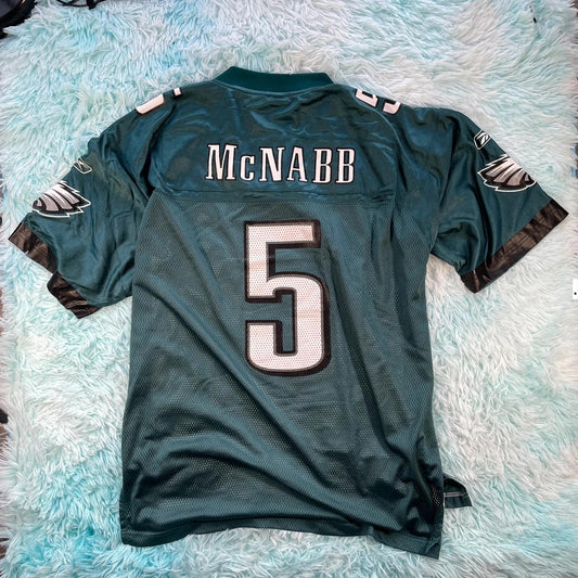 Vintage Philadelphia Eagles Donovan Mcnabb Jersey Reebok - Large