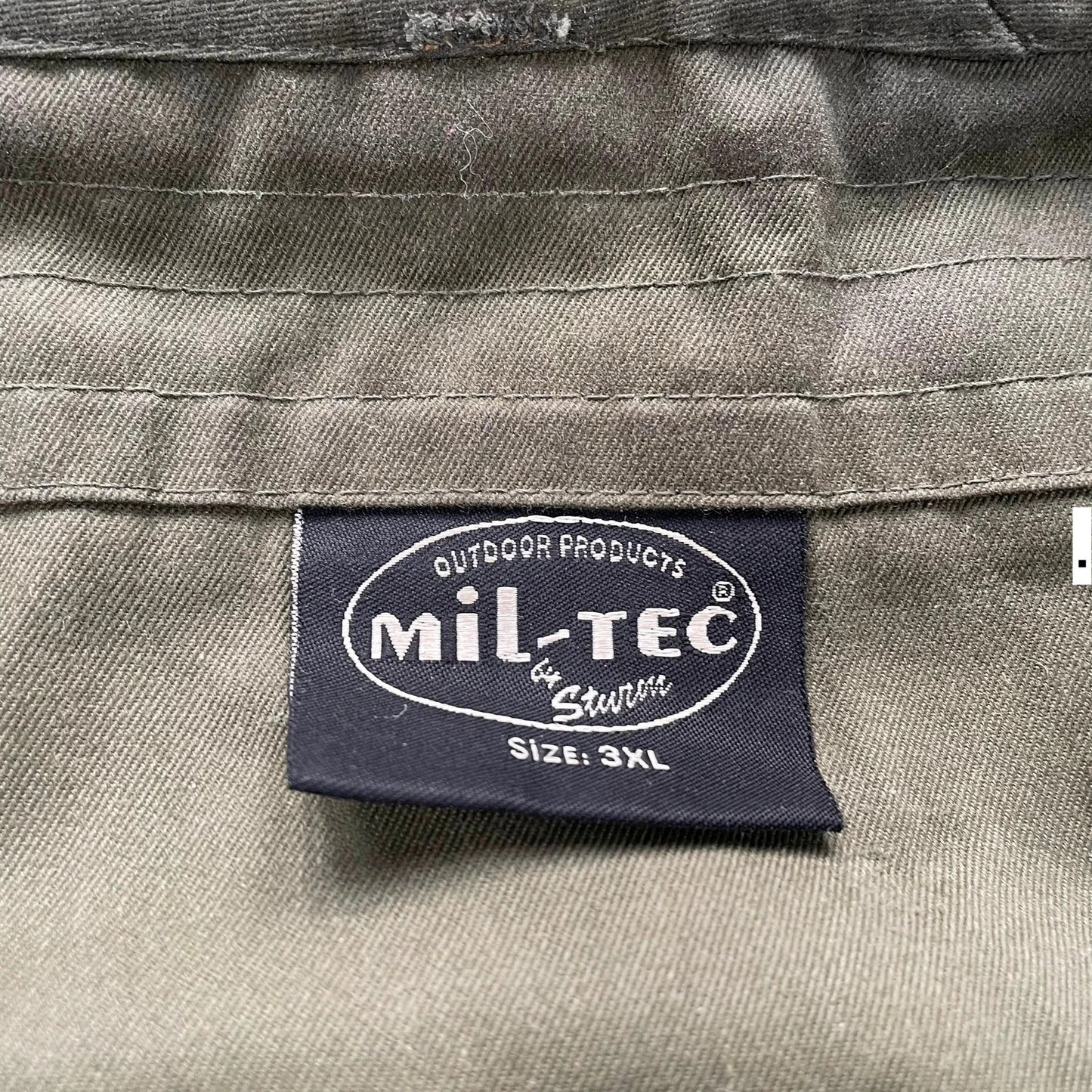 Vintage Khaki Utility Fishing Vest Jacket - 3XL