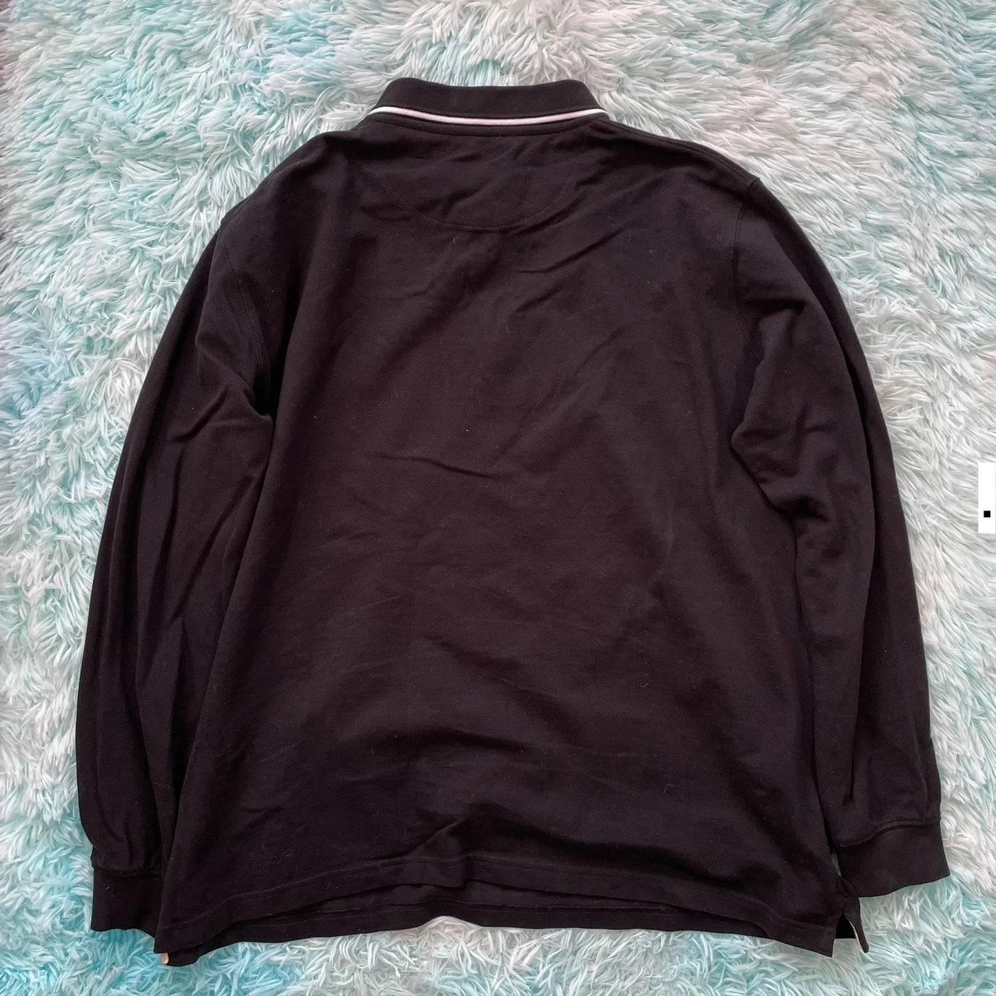 Black Guinness Polo Shirt Long Sleeve - XXL