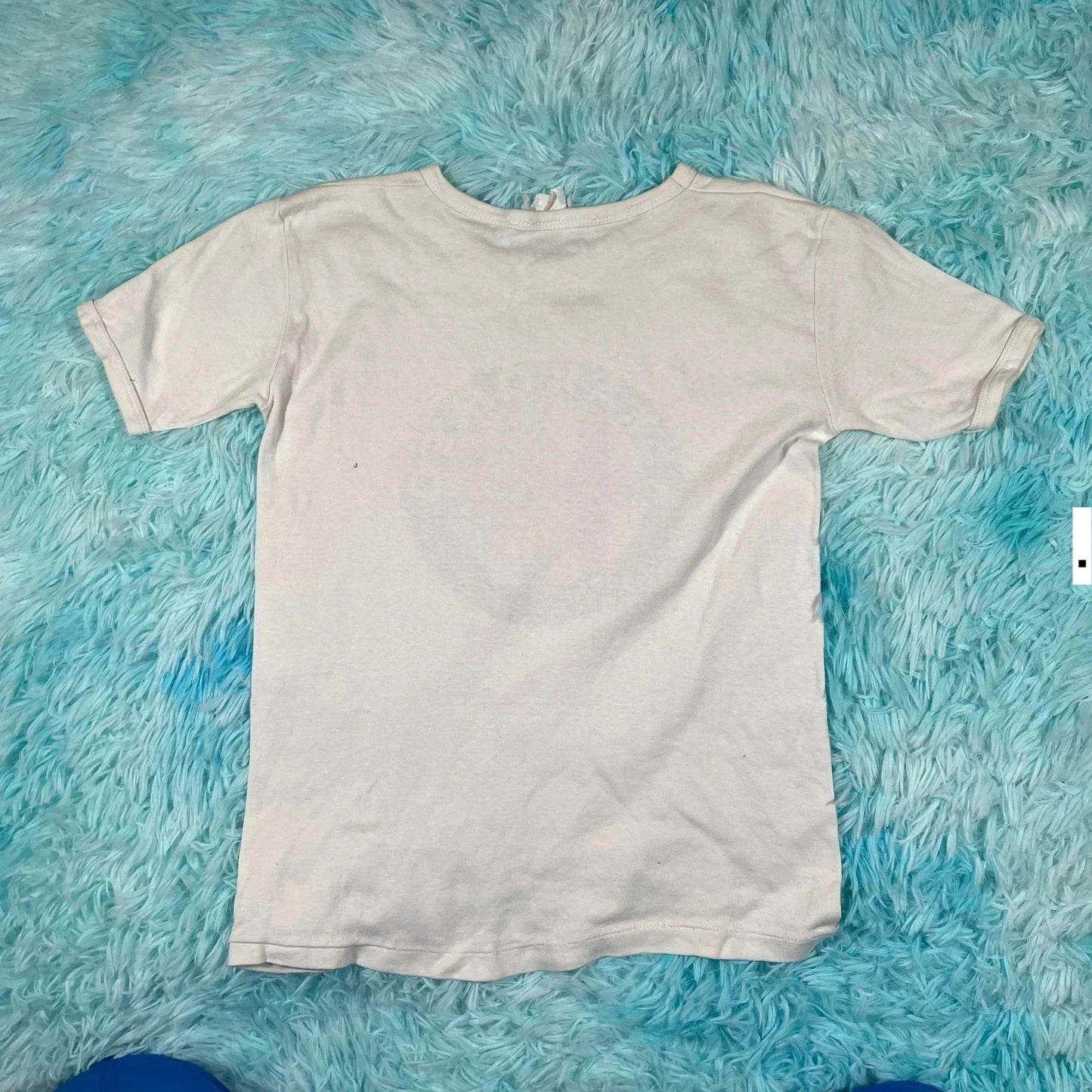 Vintage 1970s White Alfa Romeo Graphic T Shirt - Small