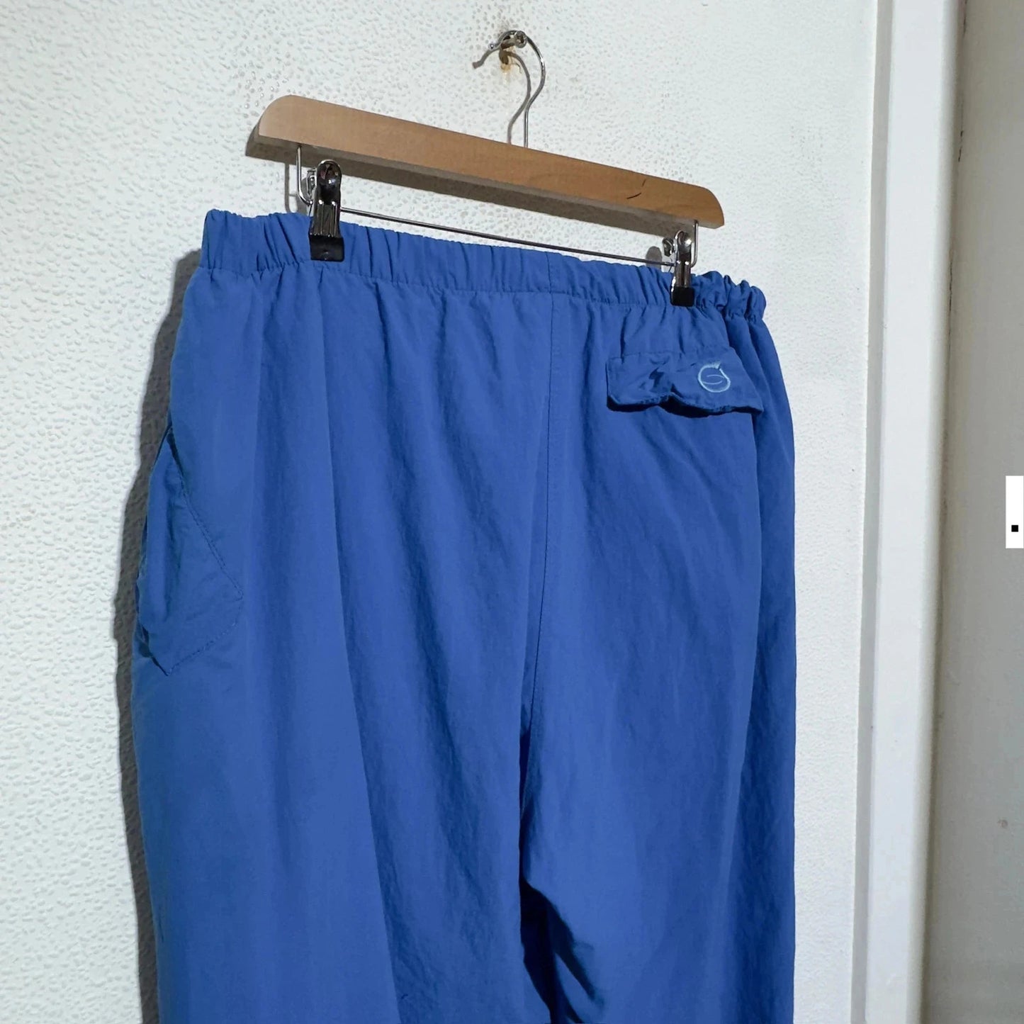 Vintage 90s Blue Gore-tex Waterproof Hiking Trousers - Small