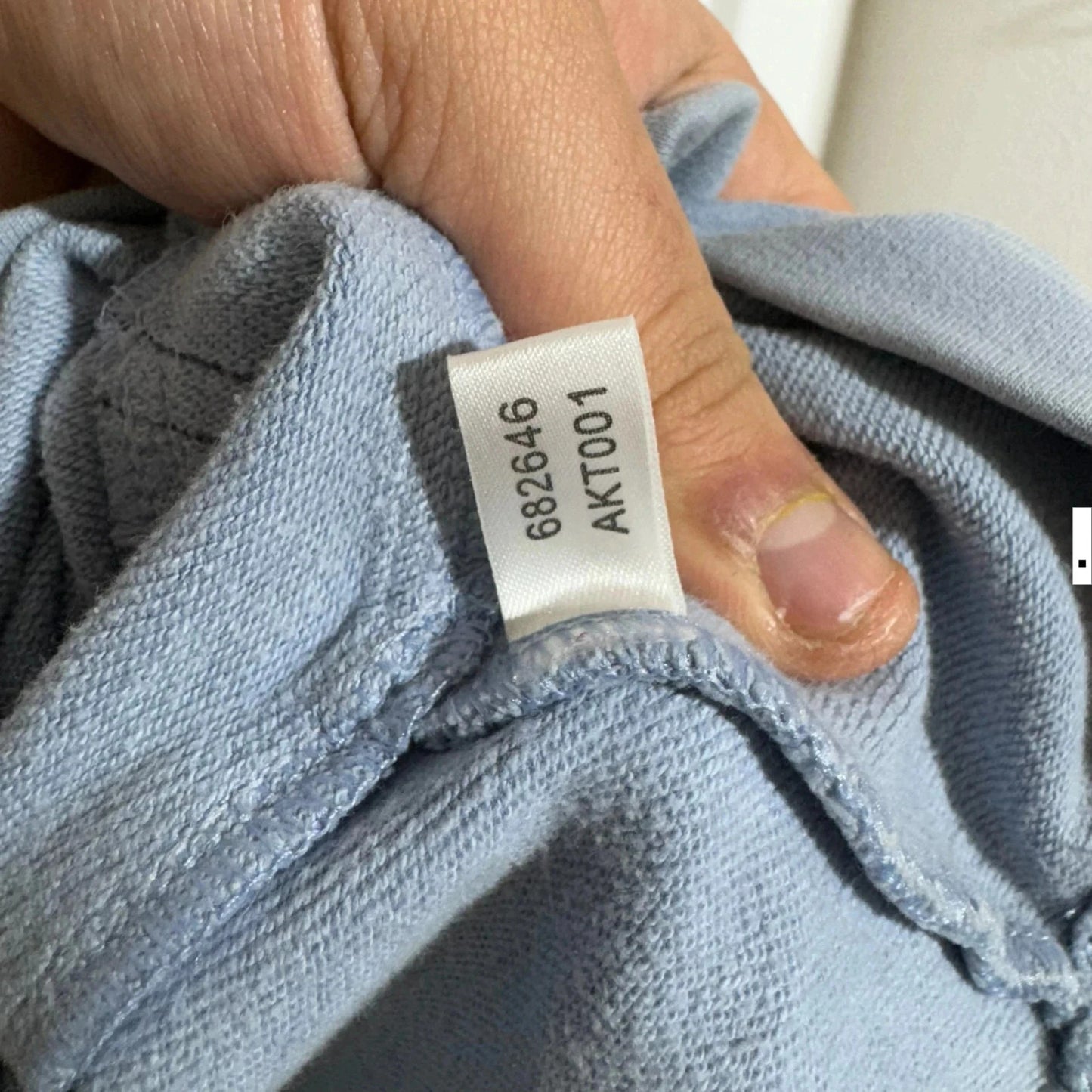 Vintage 00s Baby Blue Adidas Sweatshirt V Neck - Size 8
