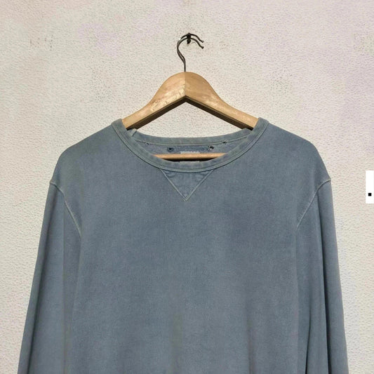 Vintage Light Blue CP Company Sweatshirt Plain - XXL
