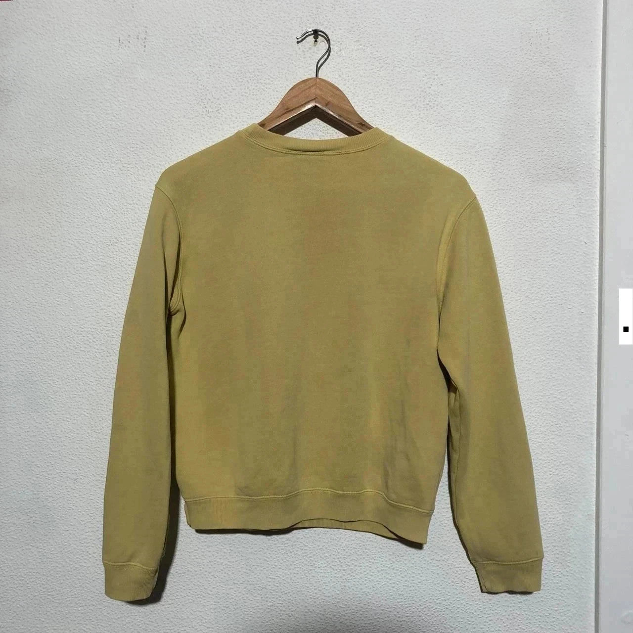 Vintage 00s Yellow Polo Ralph Lauren Sweatshirt Spellout - Women’s Medium