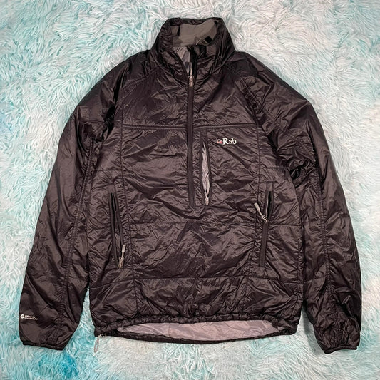 Black RAB Puffer Jacket 1/2 Zip - Medium