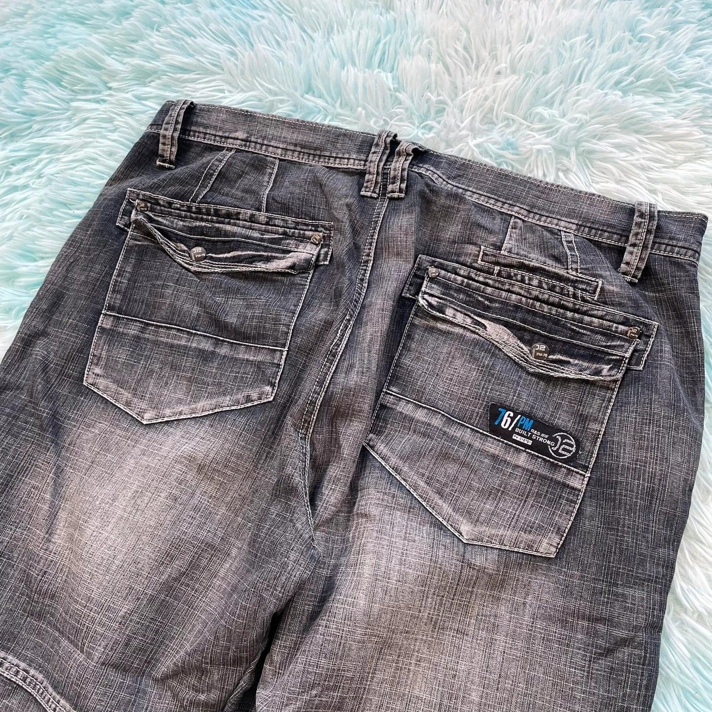 Vintage 00s Jean Shorts Denim Jorts - 38W