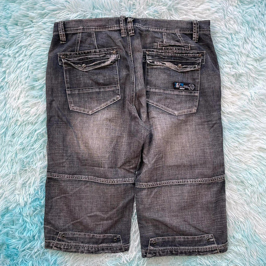 Vintage 00s Jean Shorts Denim Jorts - 38W