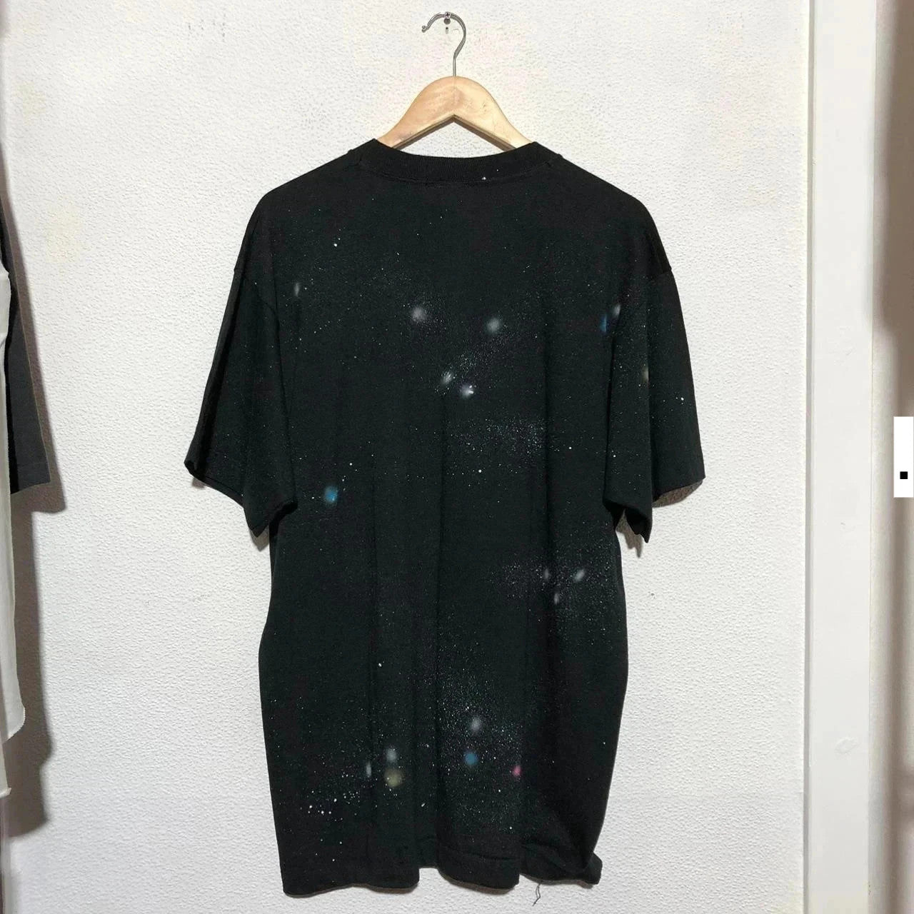 Vintage Black 1982 ET Movie Promo T Shirt All Over Print - XL
