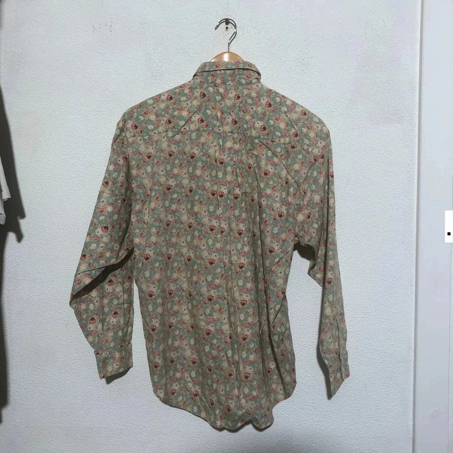 Vintage 90s Floral Patterned Nafnaf Shirt - Small