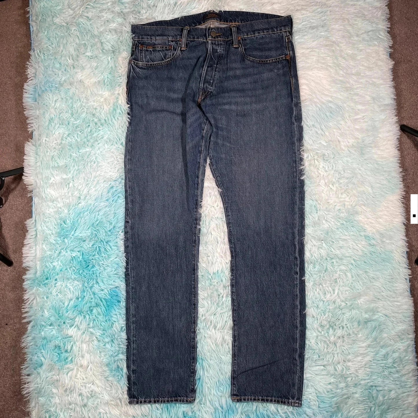 Blue Polo Ralph Lauren Jeans Slim Fit - 33W 32L