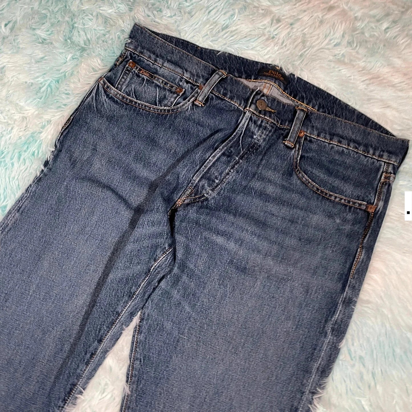 Blue Polo Ralph Lauren Jeans Slim Fit - 33W 32L
