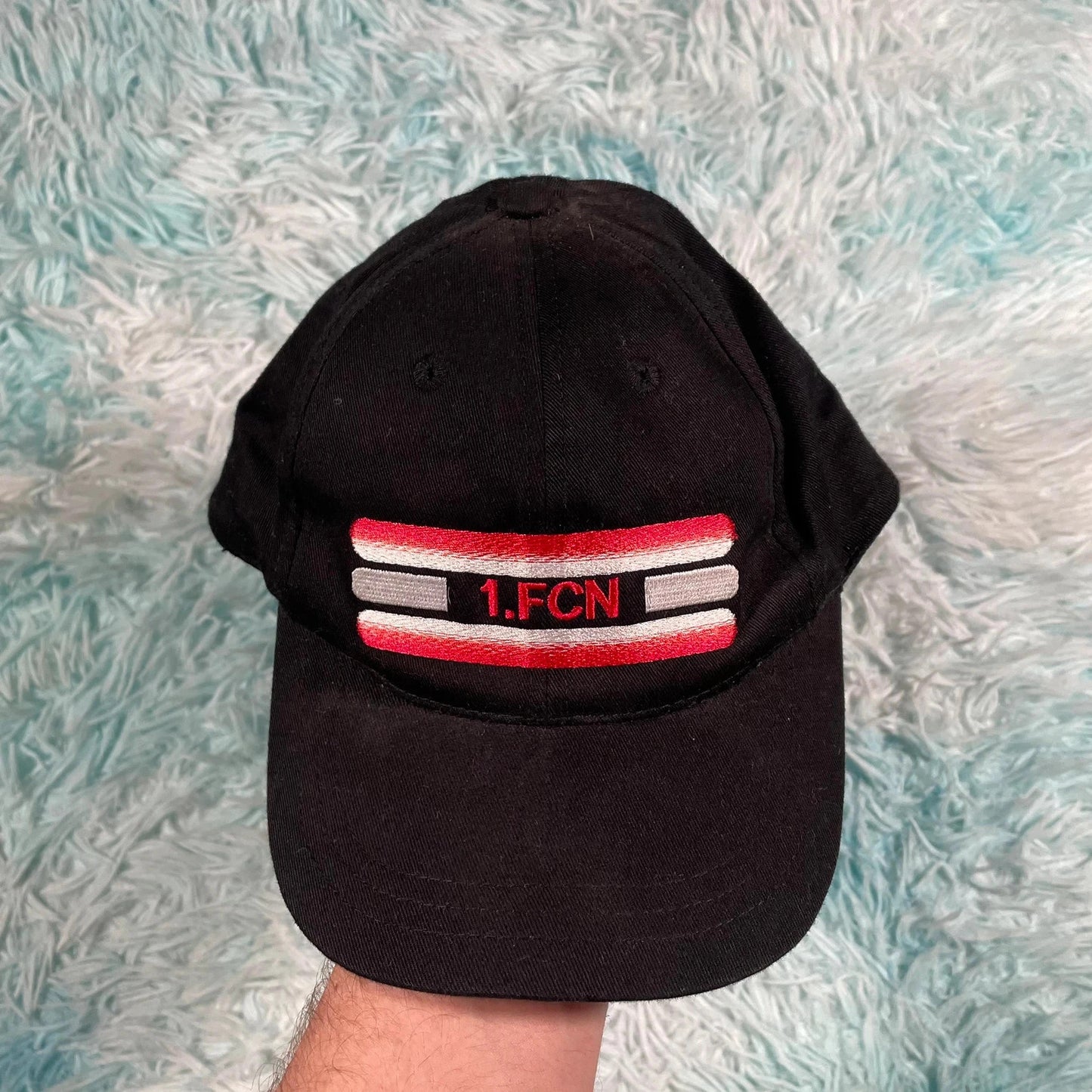Vintage 90s Black FC Nuremberg Adidas Cap