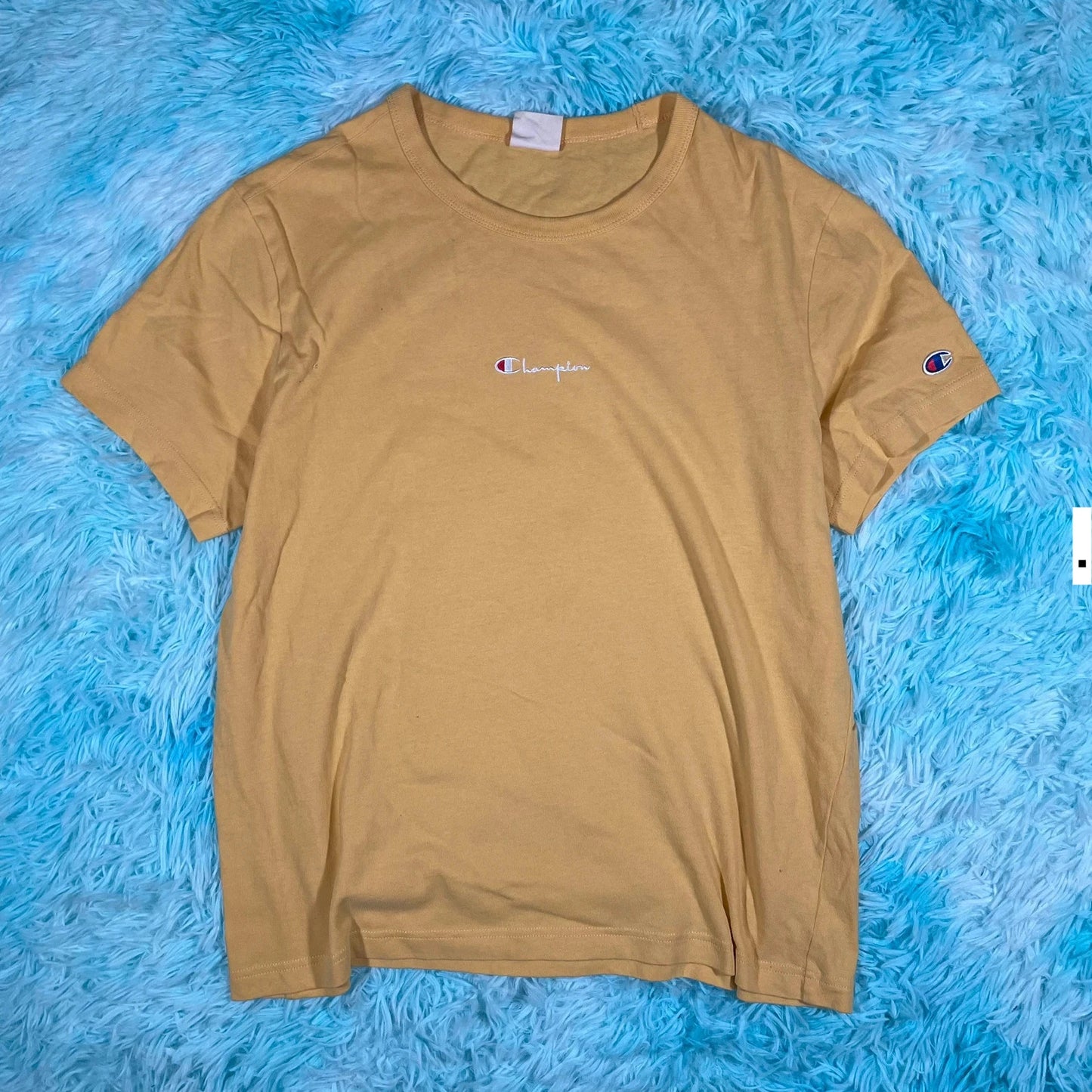 Mustard yellow Champion T Shirt - Medium