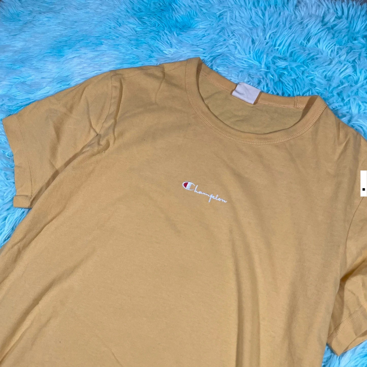 Mustard yellow Champion T Shirt - Medium