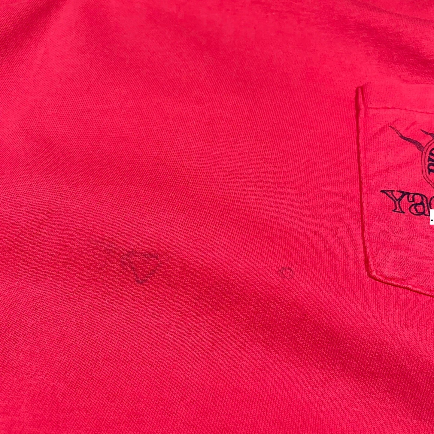 Vintage 90s Red Yacht Club Graphic T Shirt - XXL