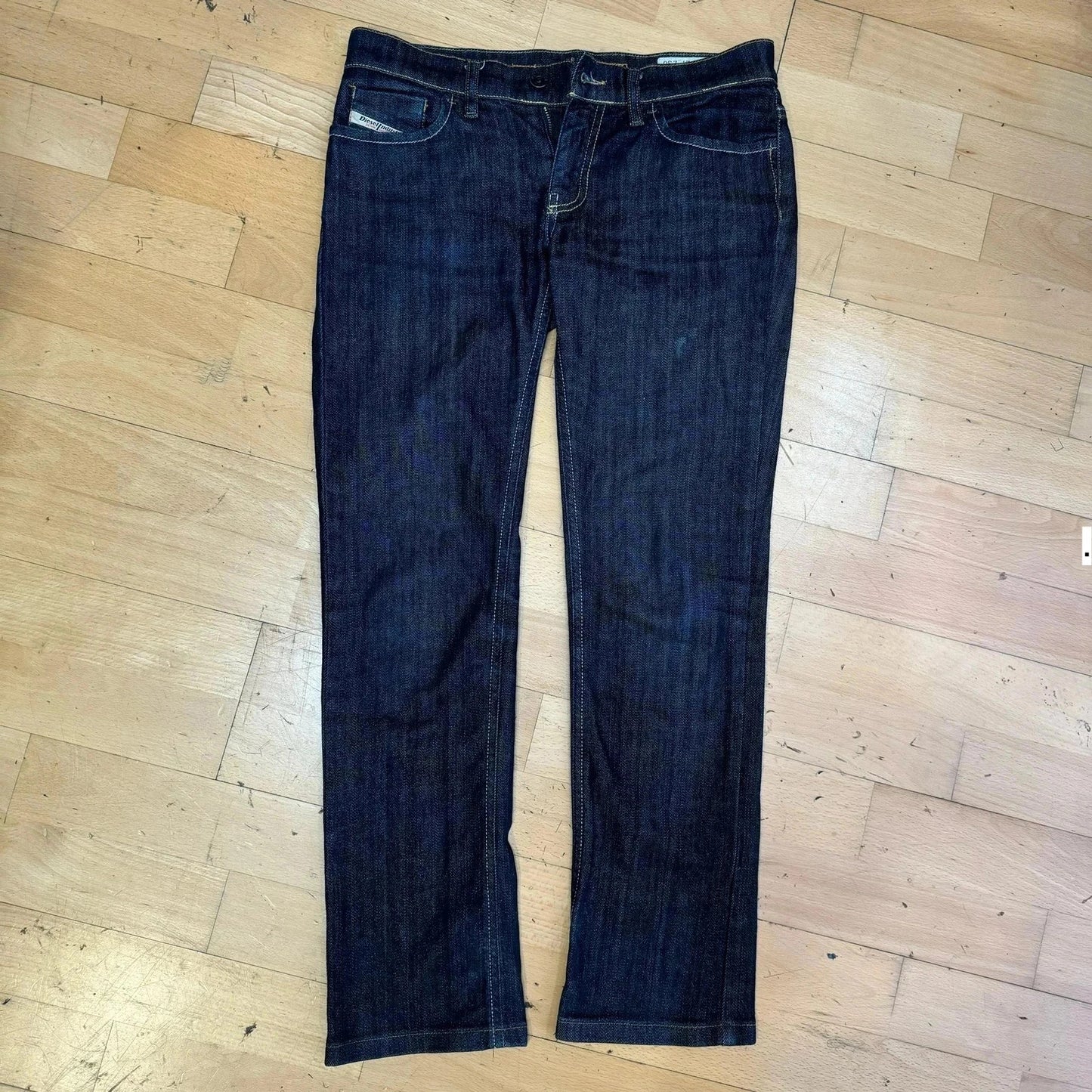 Vintage Navy Diesel Jeans Liv Taper - 27W 30L