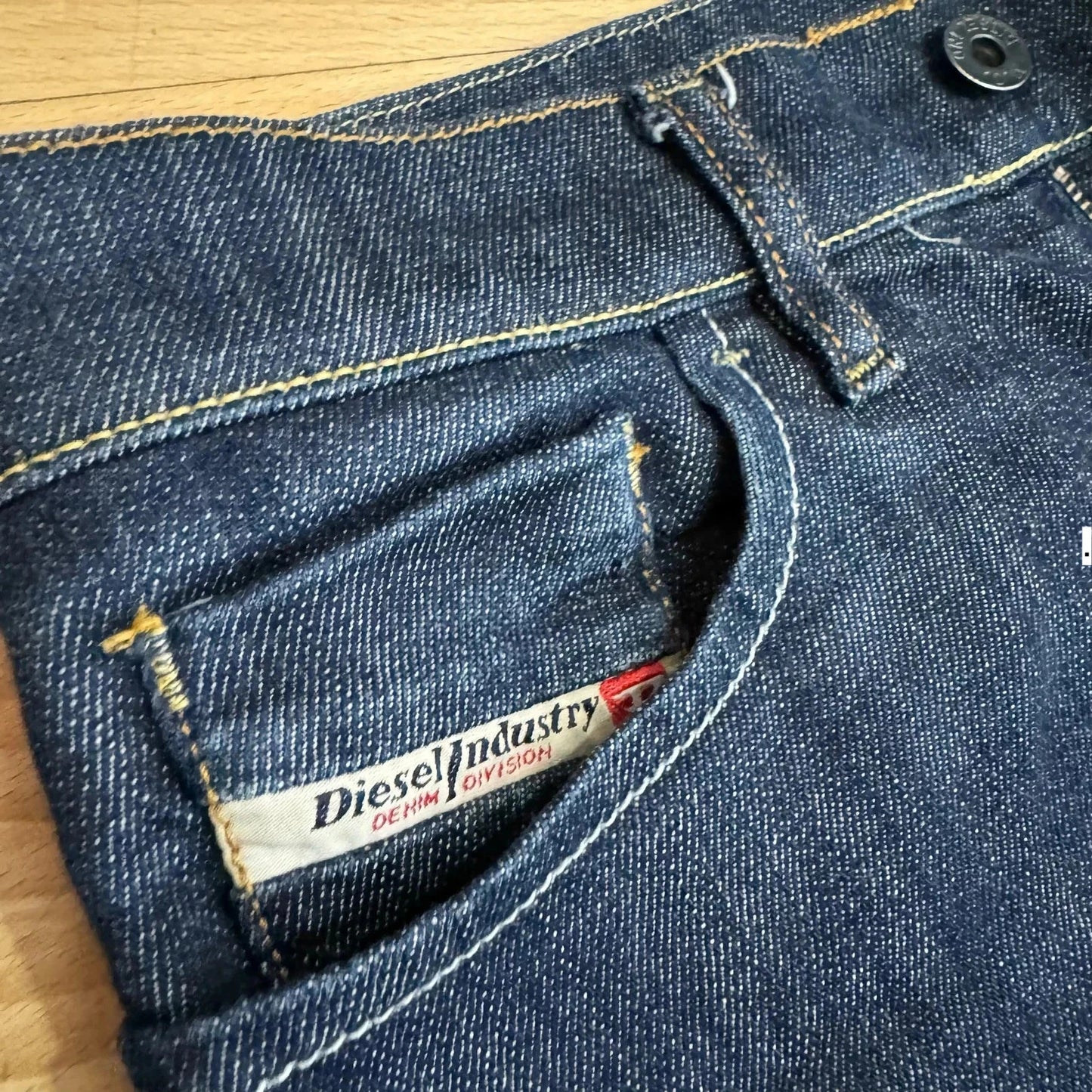 Vintage Navy Diesel Jeans Liv Taper - 27W 30L
