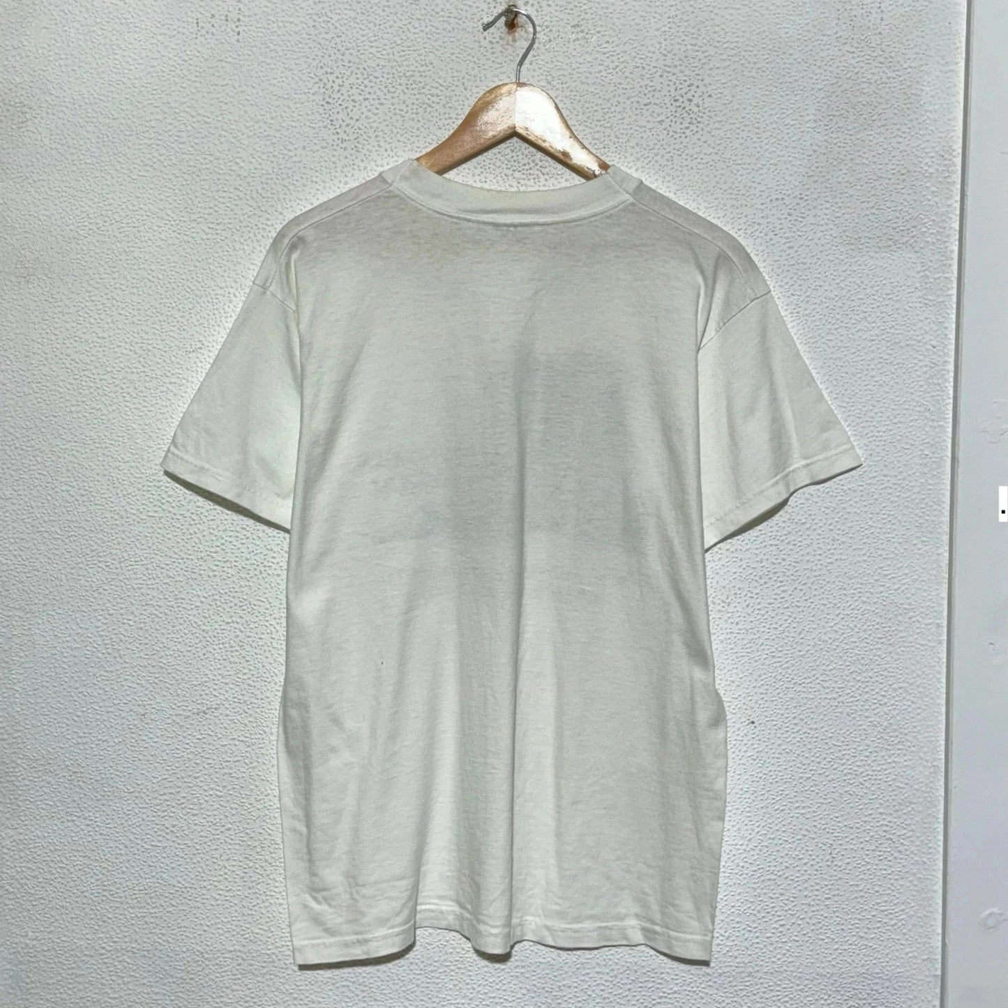 Vintage 90s White Millennium Graphic T Shirt a