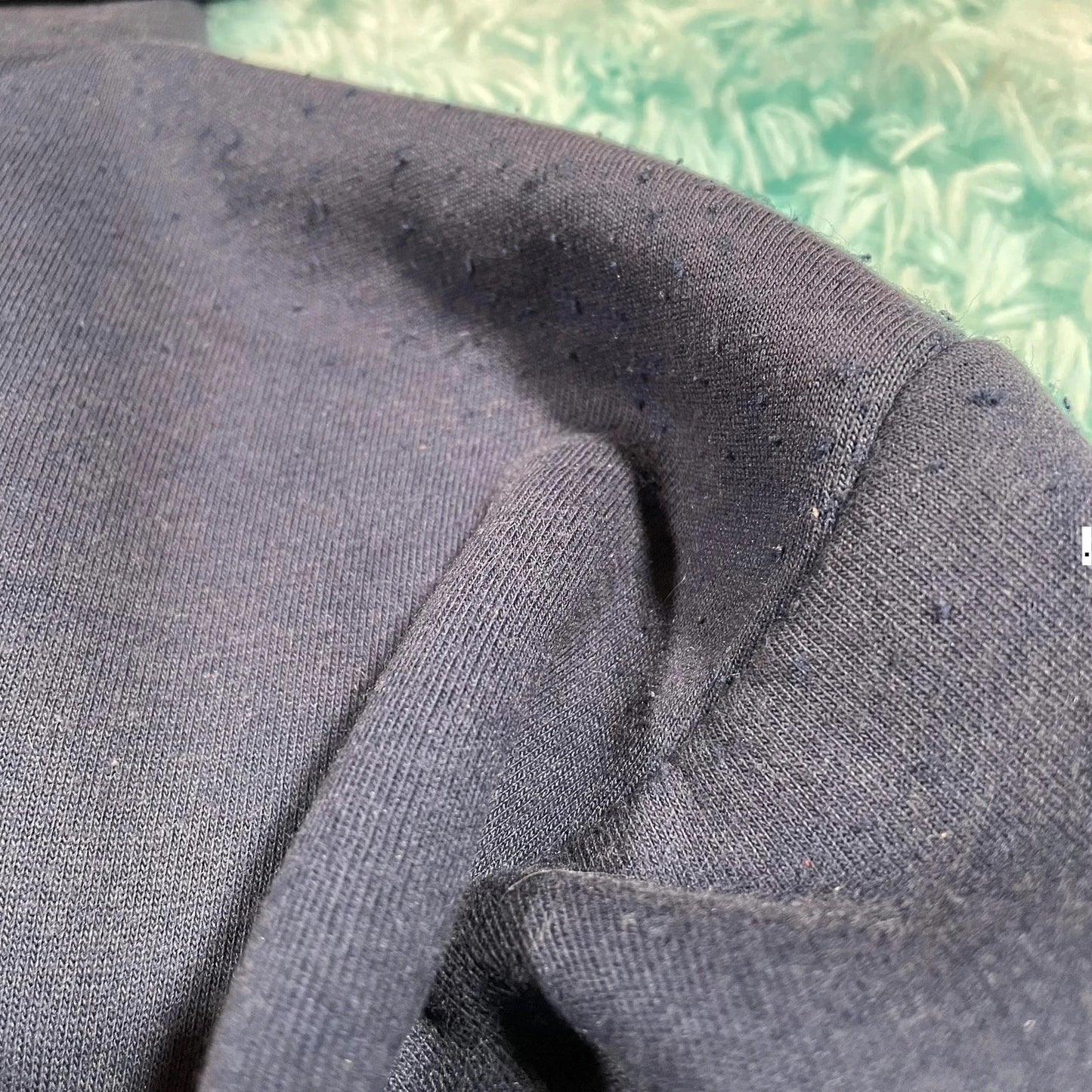 Vintage 90s Double Layered Hoodie Polartec - Large
