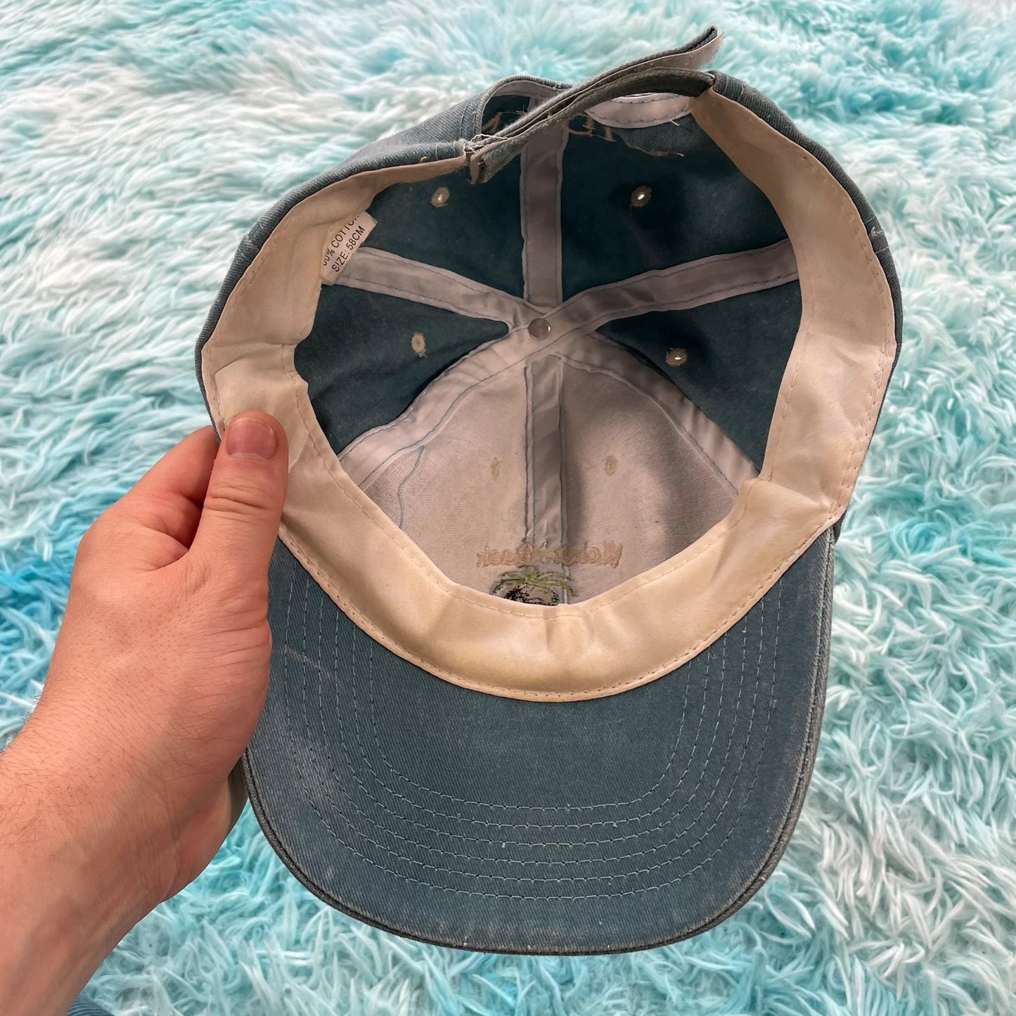 Vintage Blue Antigua Baseball Cap
