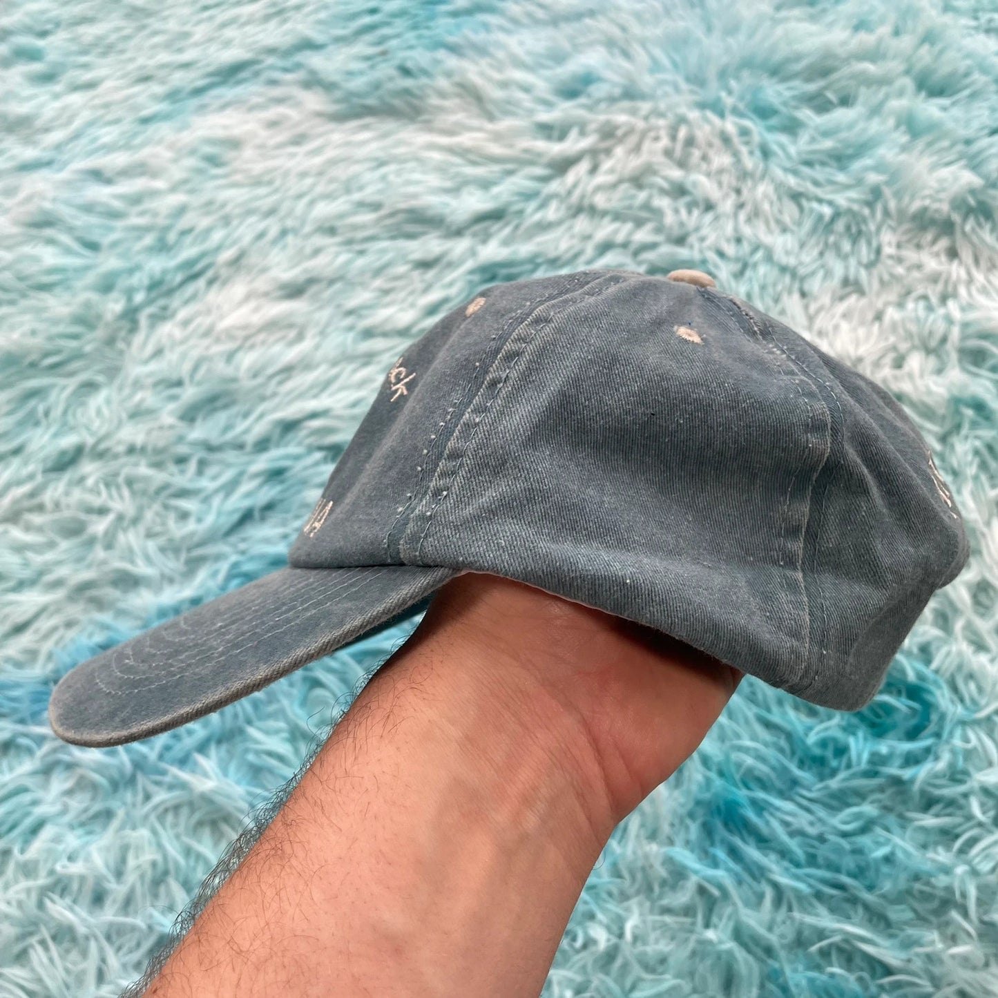 Vintage Blue Antigua Baseball Cap