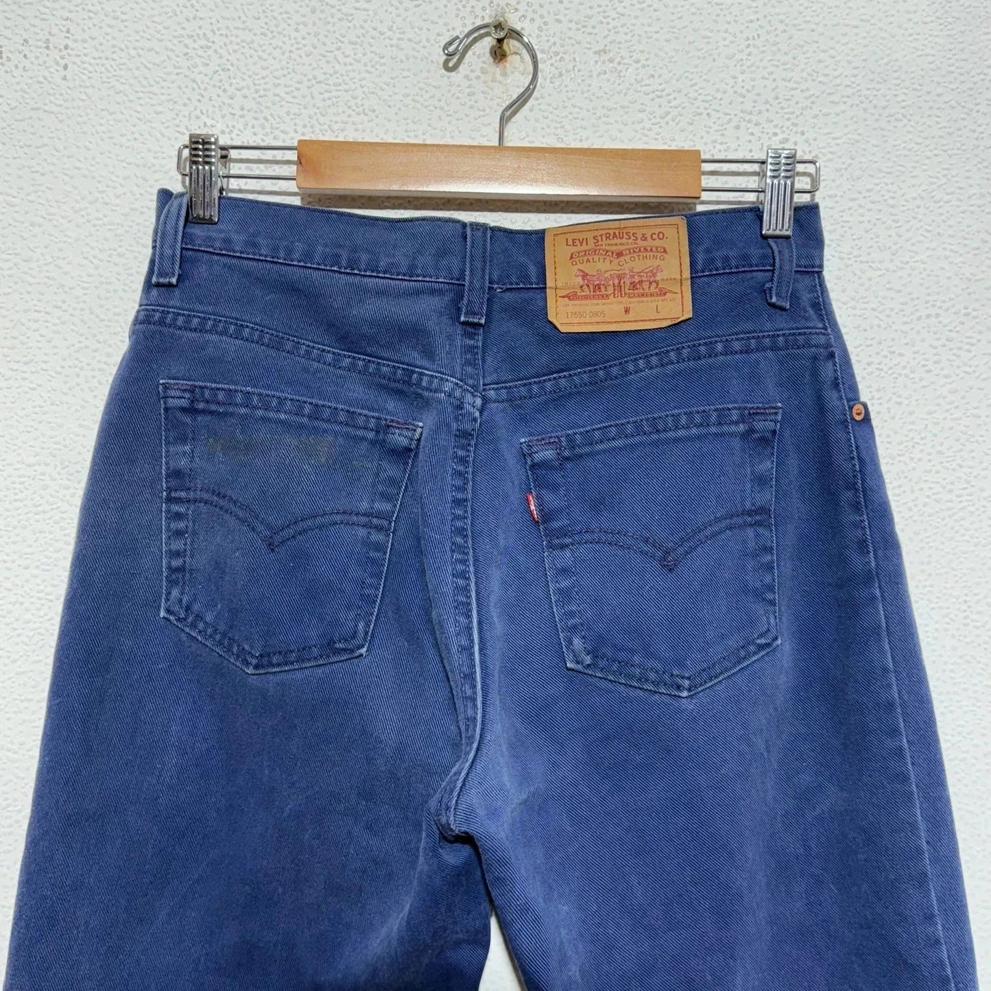 Vintage 90s Navy Levi’s Trousers - Size 10