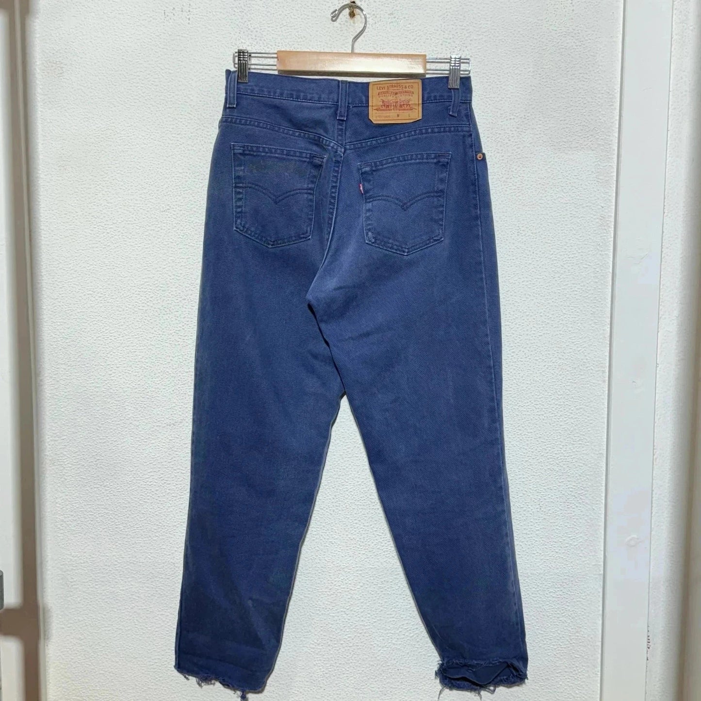 Vintage 90s Navy Levi’s Trousers - Size 10
