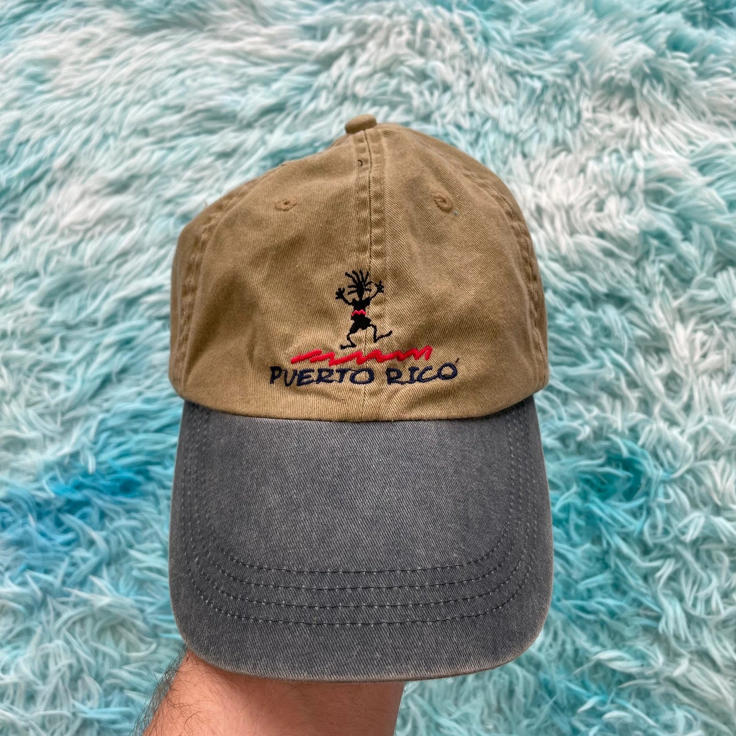 Vintage Beige Puerto Rico Cap