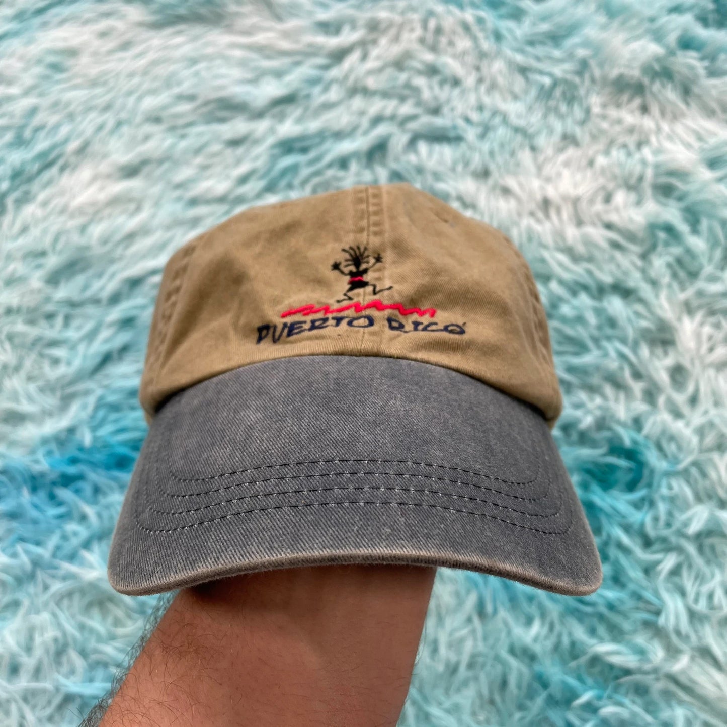 Vintage Beige Puerto Rico Cap