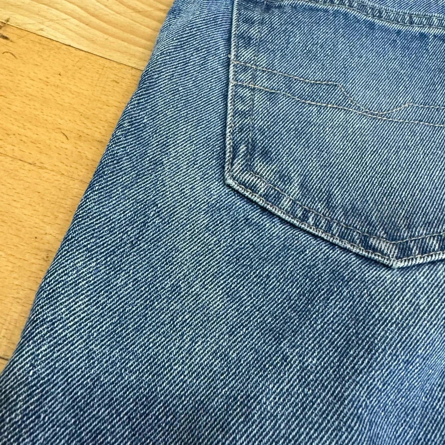 Vintage Brecos Jeans Wide Straight Leg - 34W 30L