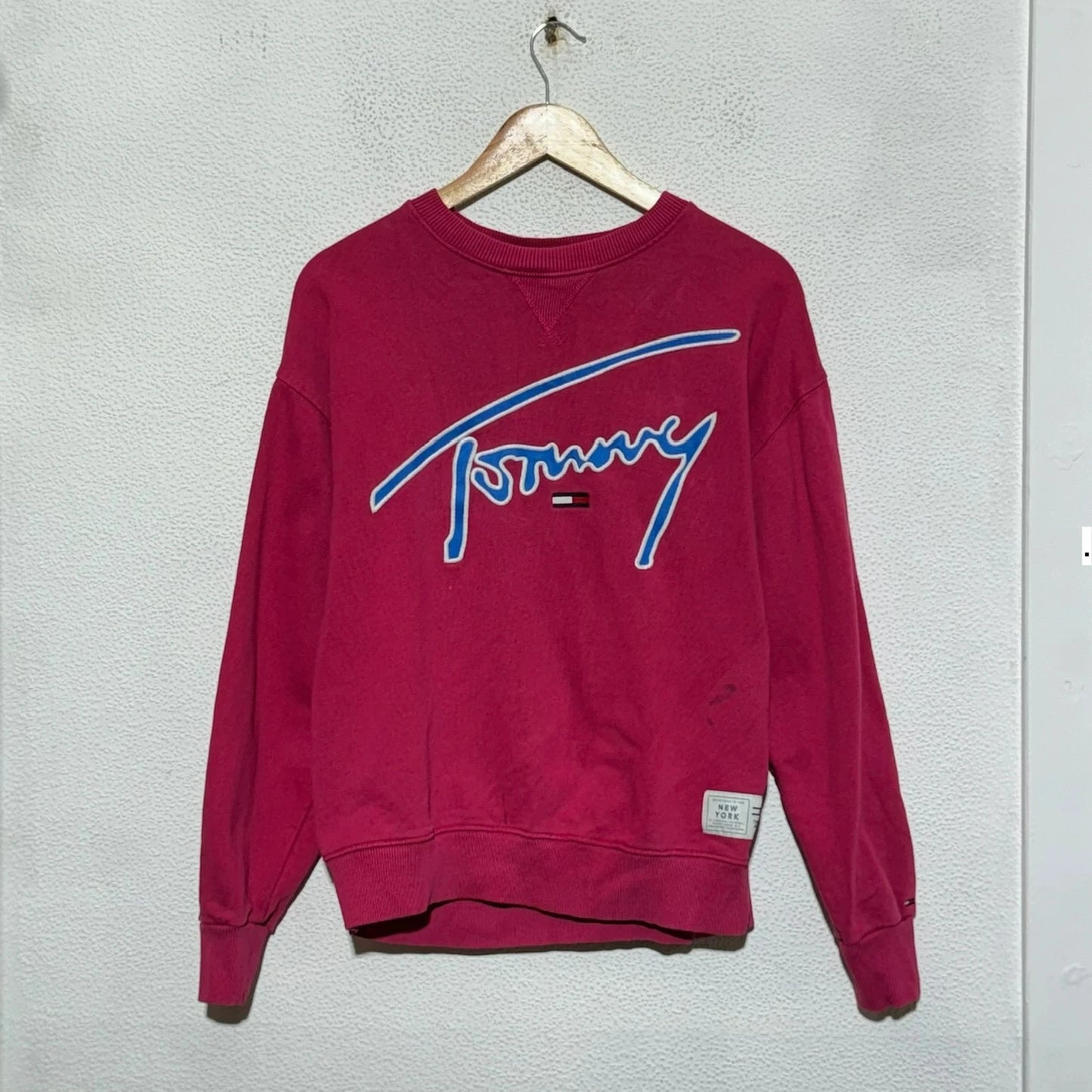 Red Tommy Hilfiger Jeans Sweatshirt - Small