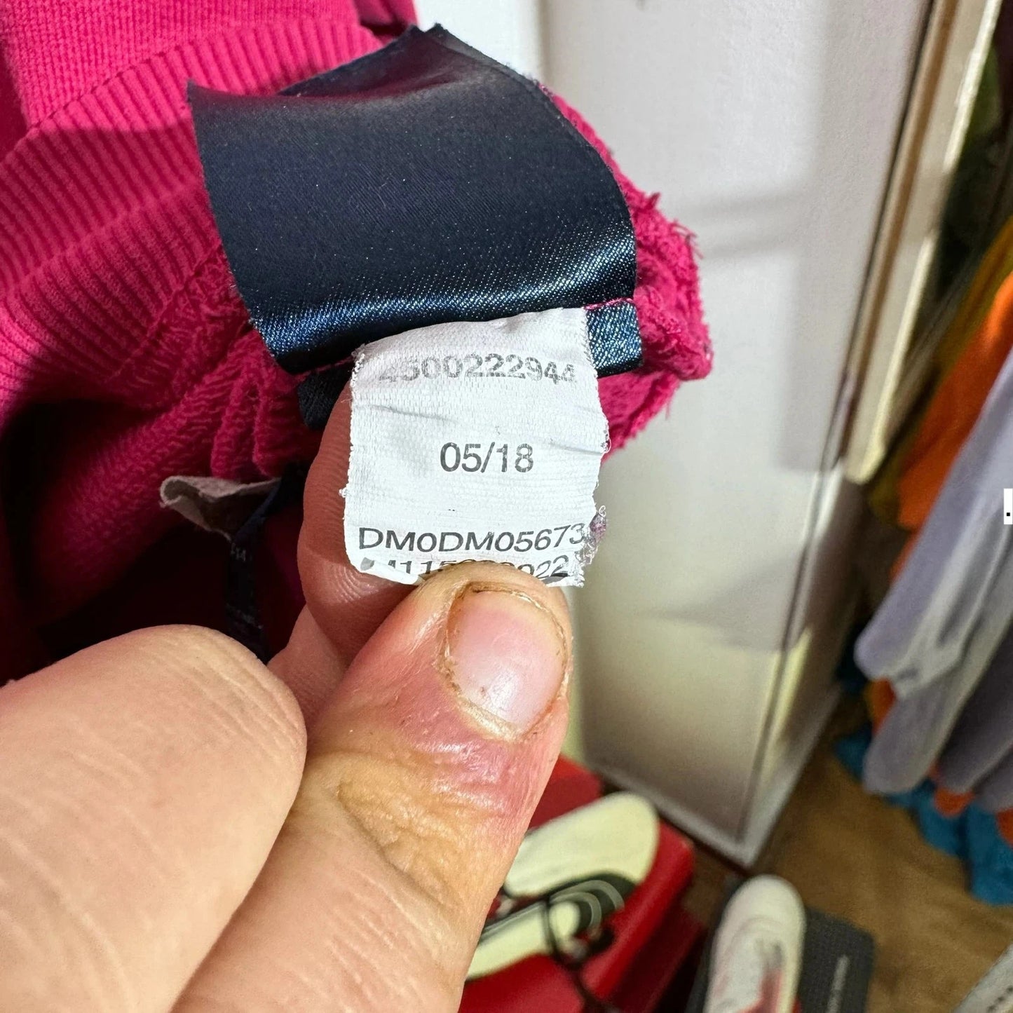 Red Tommy Hilfiger Jeans Sweatshirt - Small