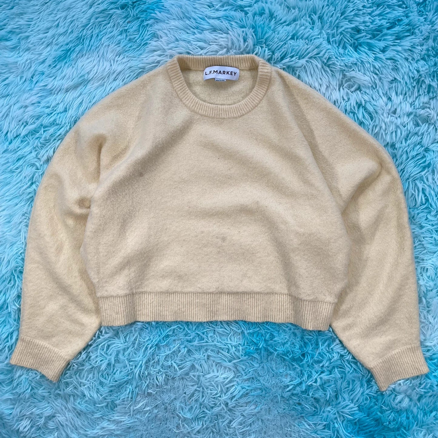 Yellow L.F. Markey Knitted Jumper - Size 10