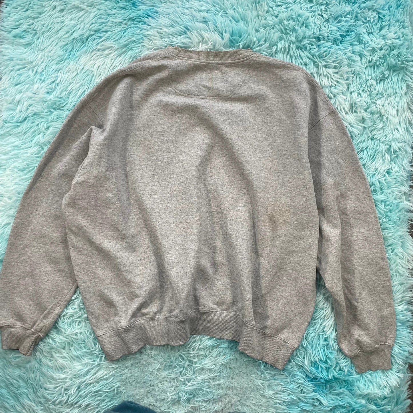 Vintage 00s Grey Champion Sweatshirt Plain - XXL