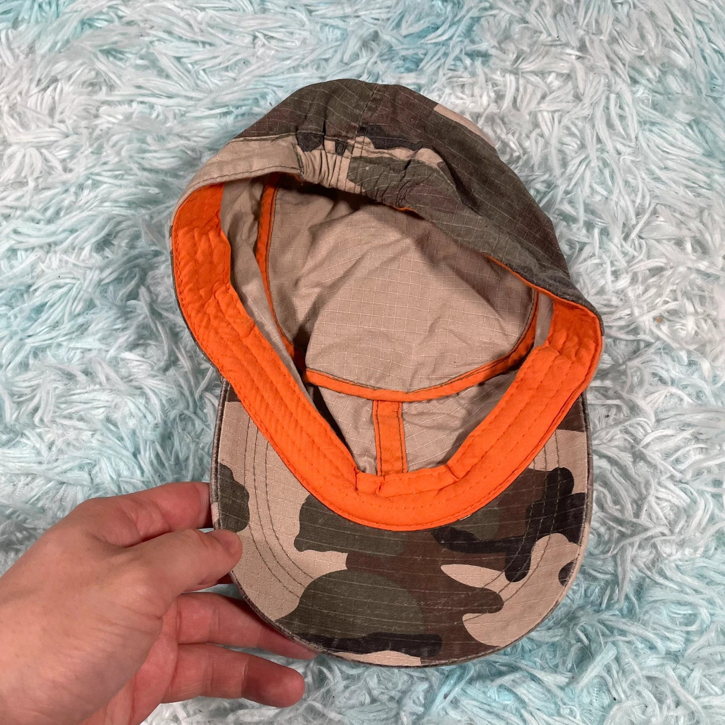 Khaki Camo Flatcap