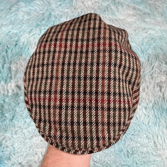 Chequered Farmer Flatcap