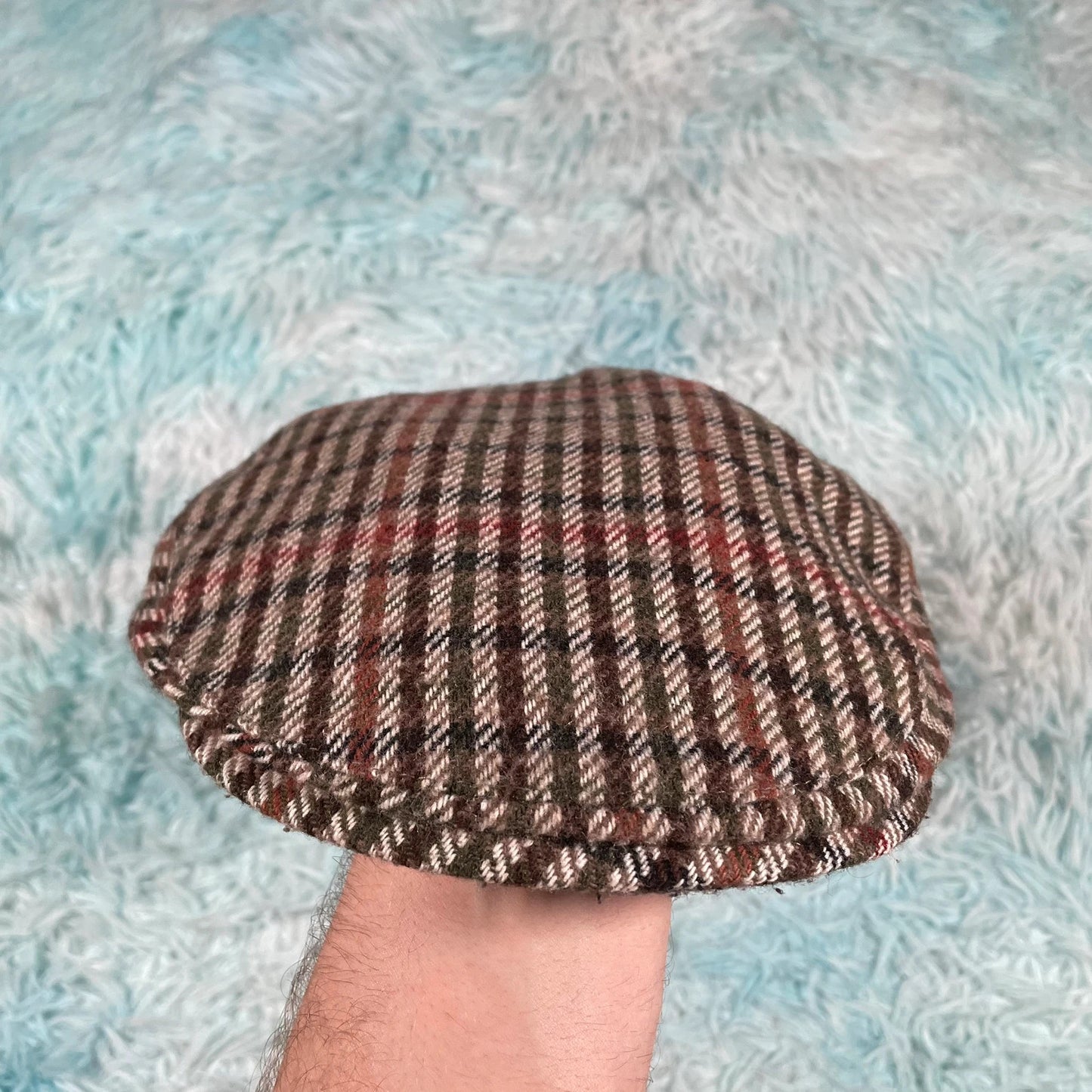 Chequered Farmer Flatcap