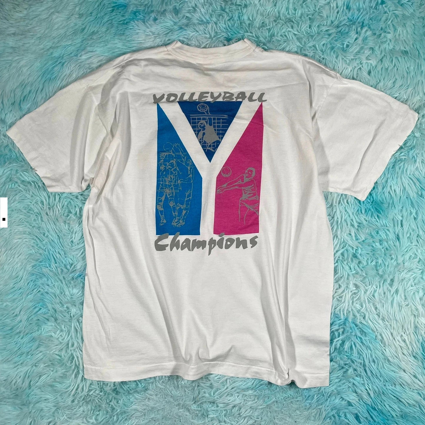 Vintage 90s YMCA Volleyball Graphic T Shirt - Xl