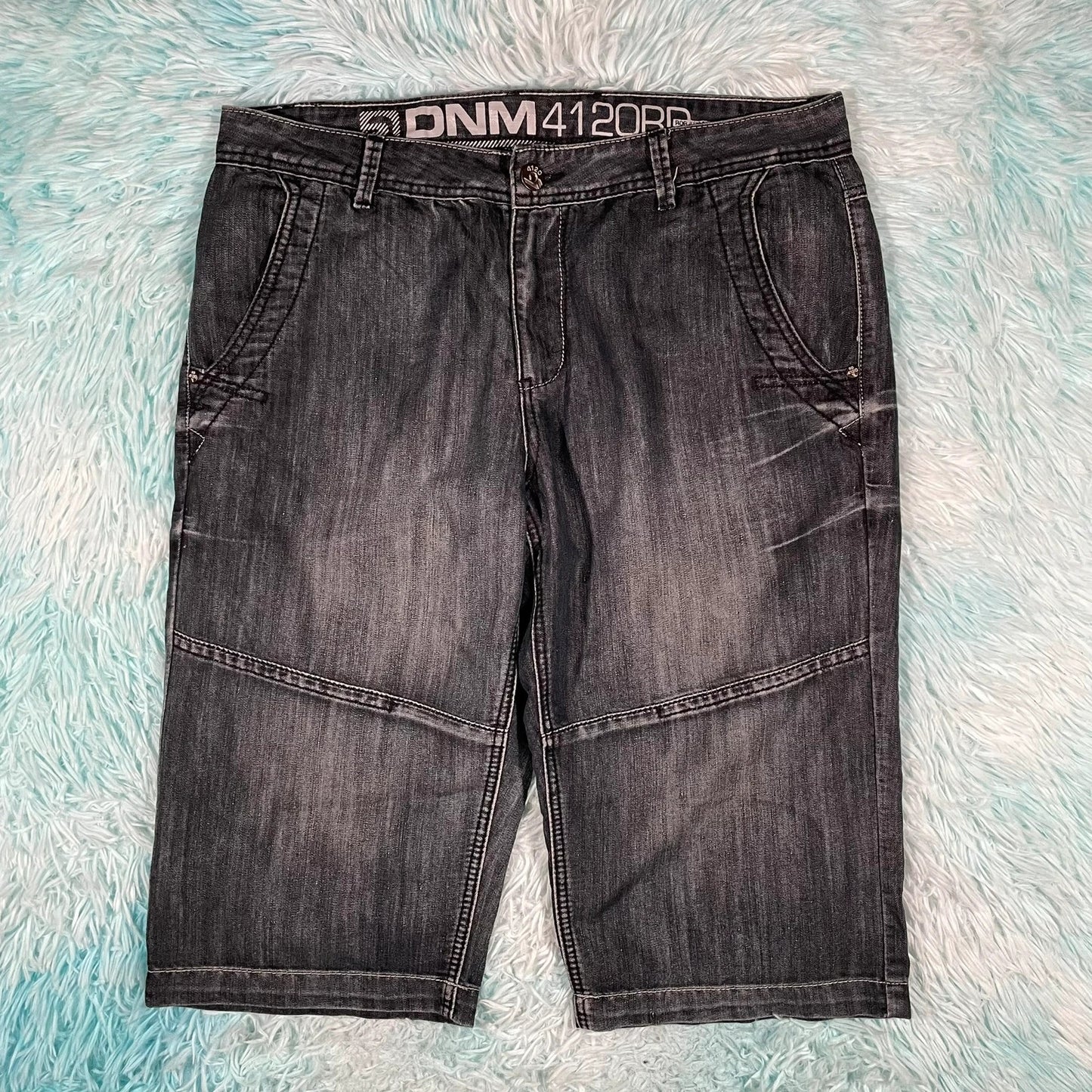Vintage DNM Denim Jean Shorts Jorts - 36W