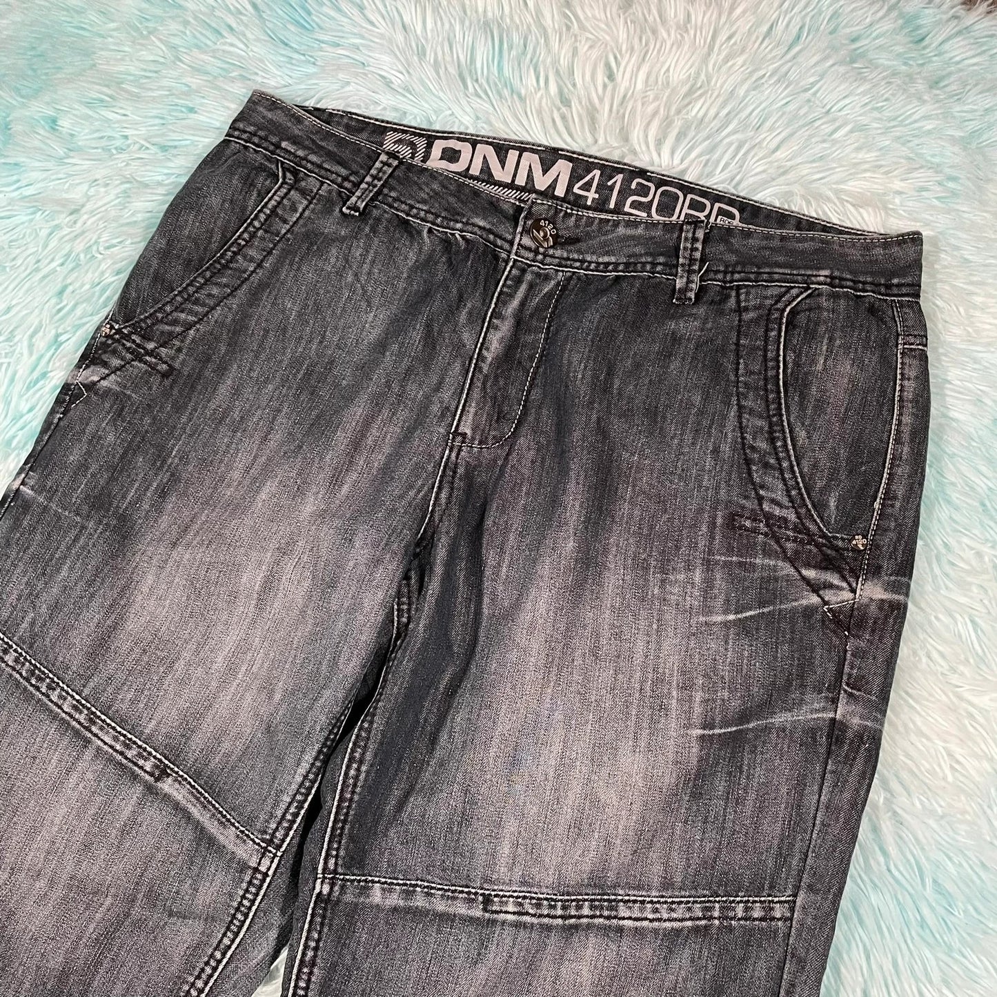 Vintage DNM Denim Jean Shorts Jorts - 36W