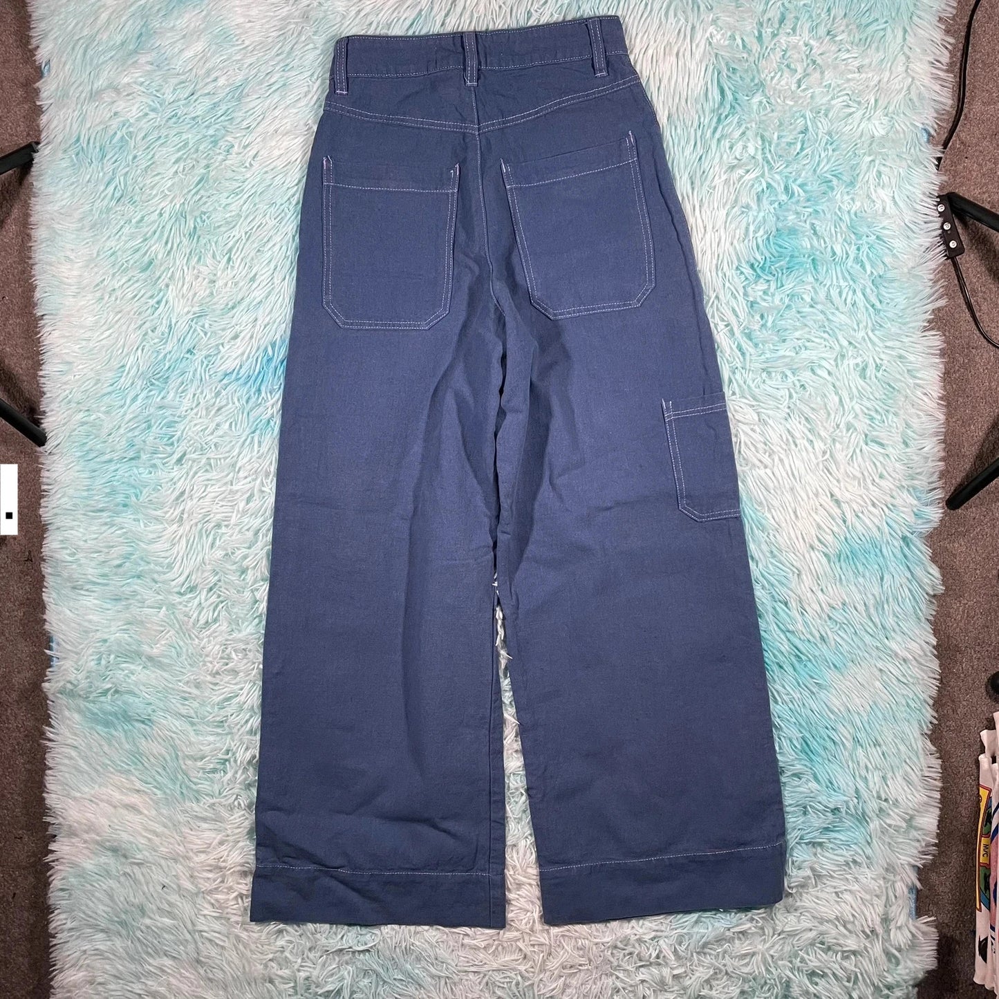 Blue LF Markey Flared Trousers - Size 6