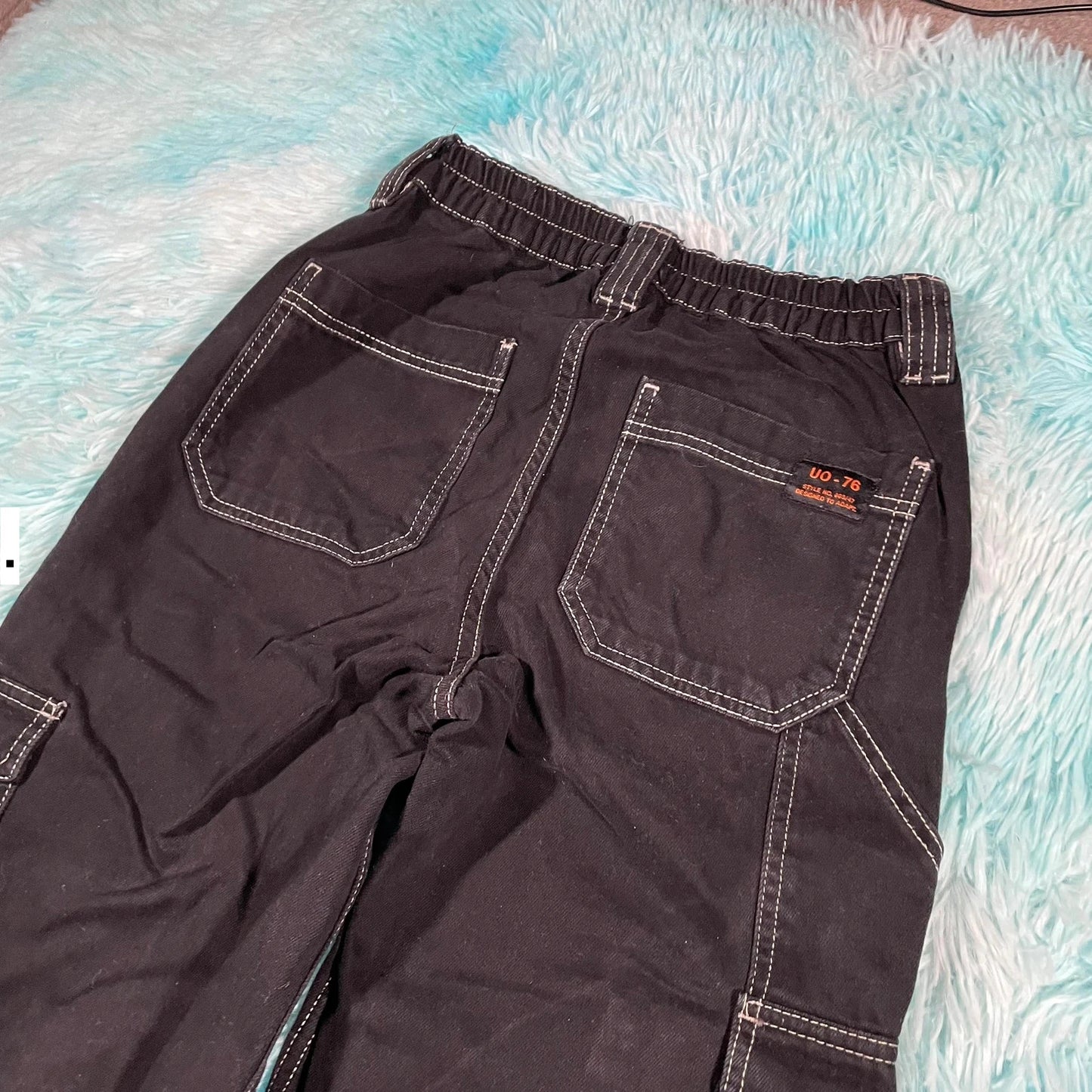 Black BDG Jeans Urban Outfitters Contrast - 26W L30