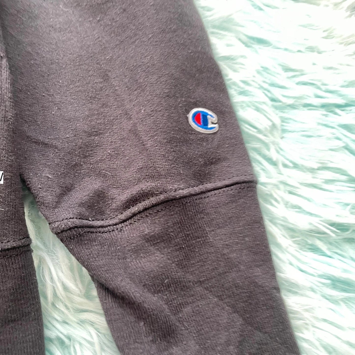 Vintage 00s Black Champion Sweatshirt - XL