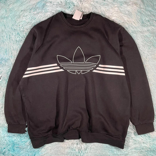 Black Adidas Sweatshirt - XXL