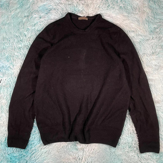 Black John Smedley Cashmere Jumper - XL