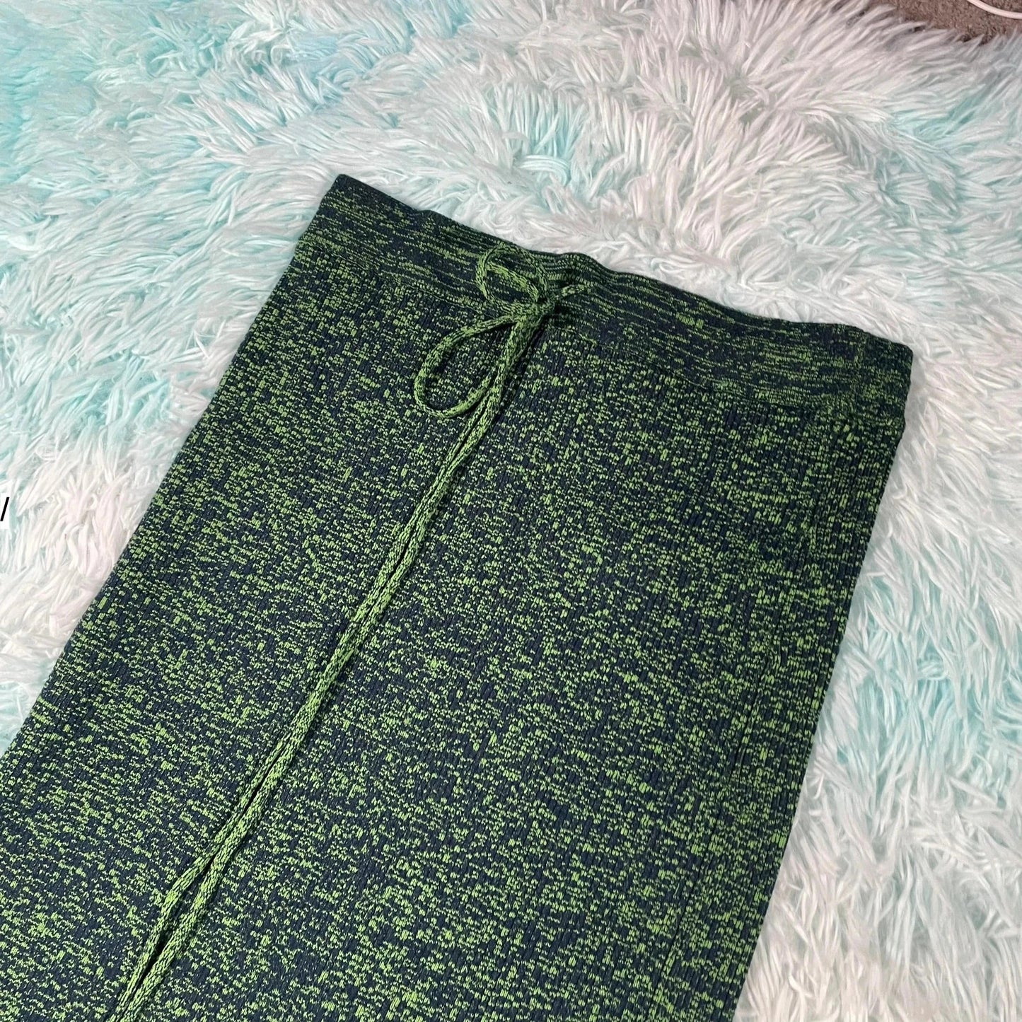 Green & Navy Essentiel Antwerp Pencil Skirt - Medium