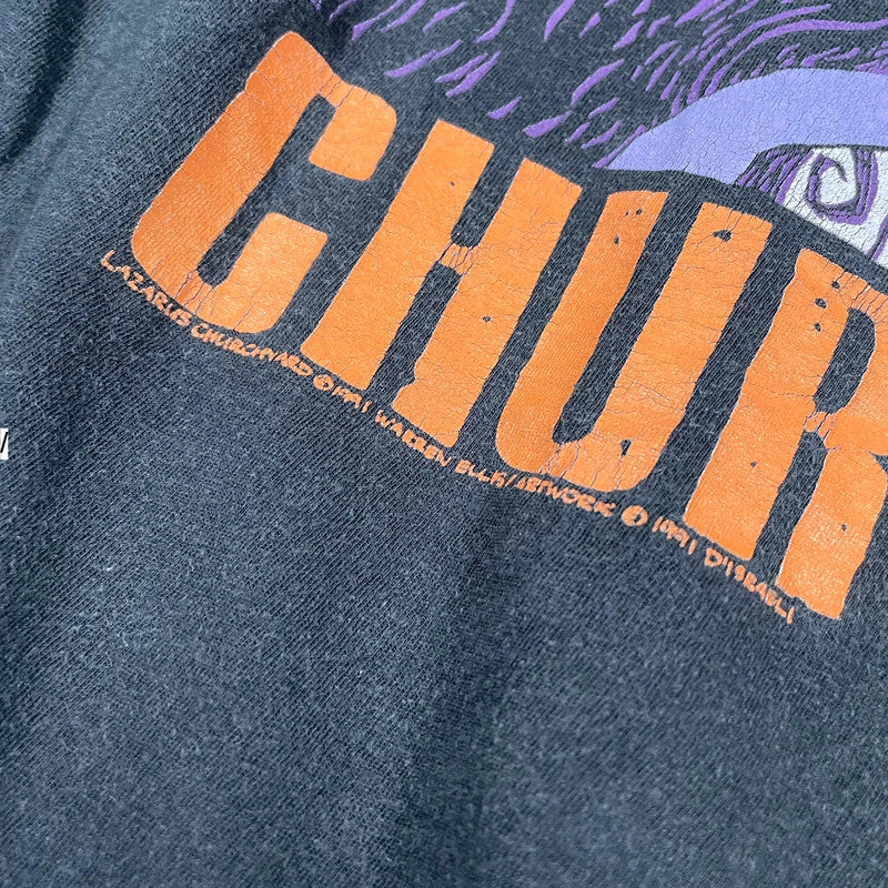 Vintage 1991 Lazarus Chuchyard Book Graphic T Shirt - XL