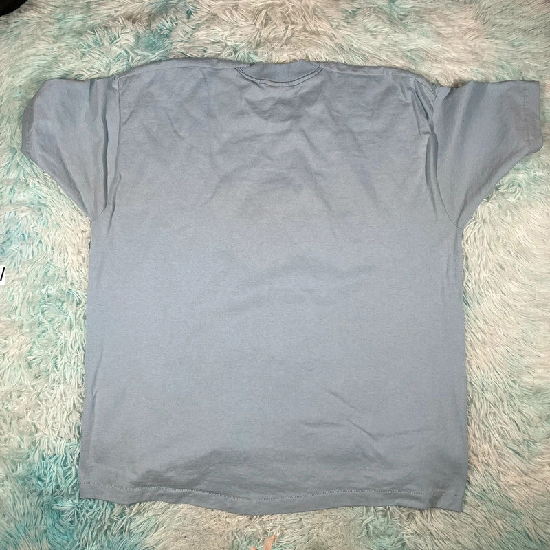 Vintage 90s Baby Blue Virginia Graphic T Shirt - XL