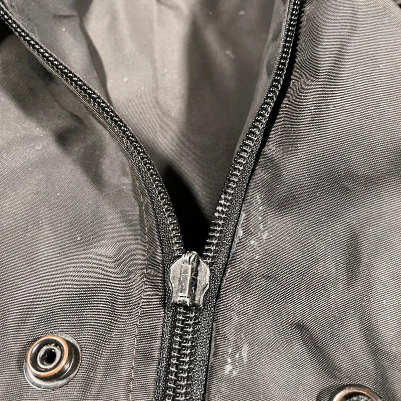 Vintage Dark Brown 90s Giorgio Armani Wax Jacket - XL